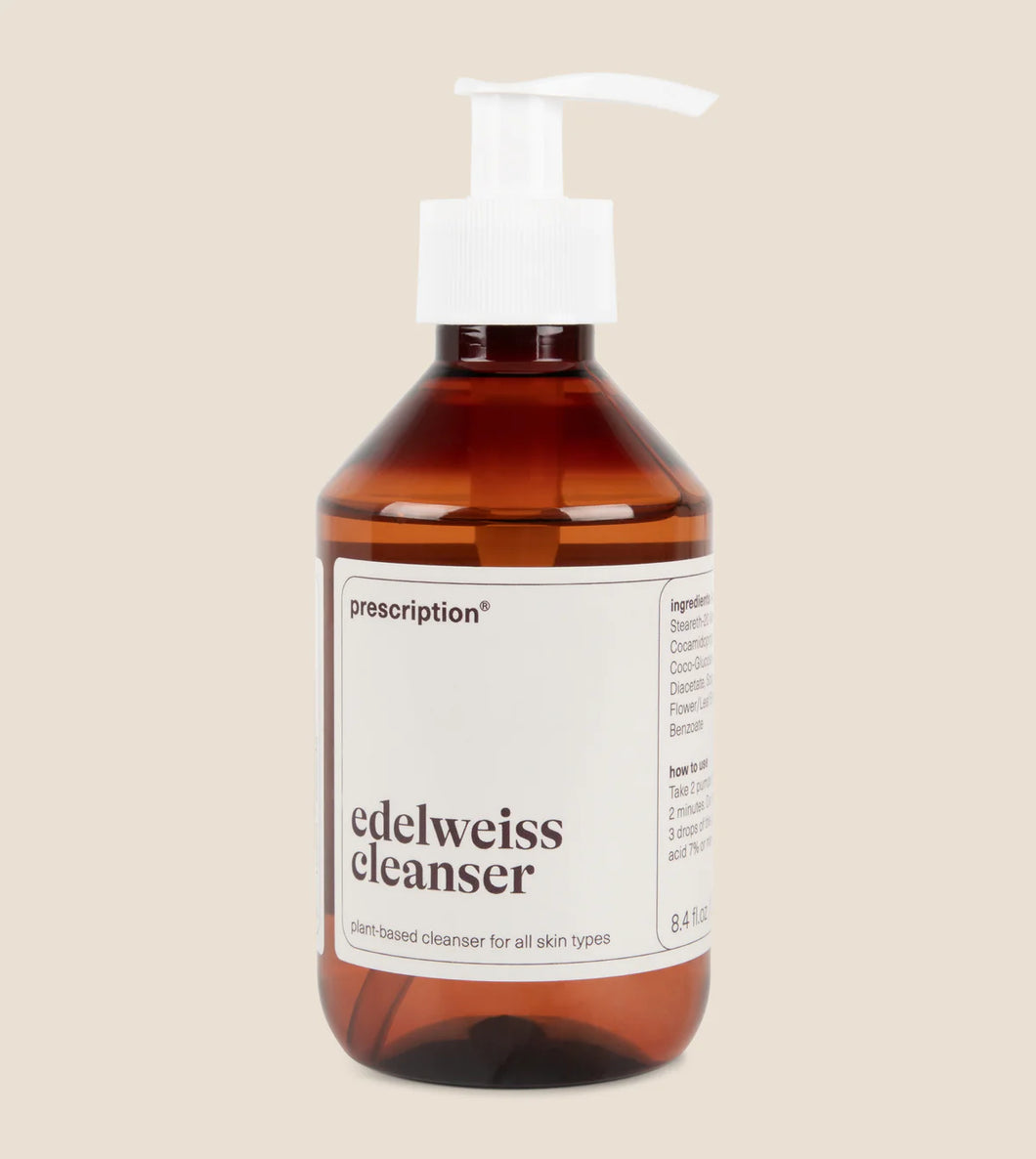 Prescription - edelweiss cleanser