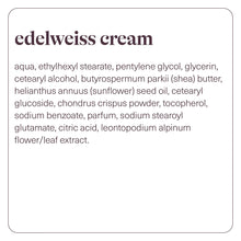 Afbeelding in Gallery-weergave laden, Prescription - edelweiss cream 100 ml
