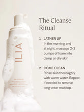 Afbeelding in Gallery-weergave laden, ILIA - THE CLEANSE SOFT FOAMING CLEANSER + MAKEUP REMOVER
